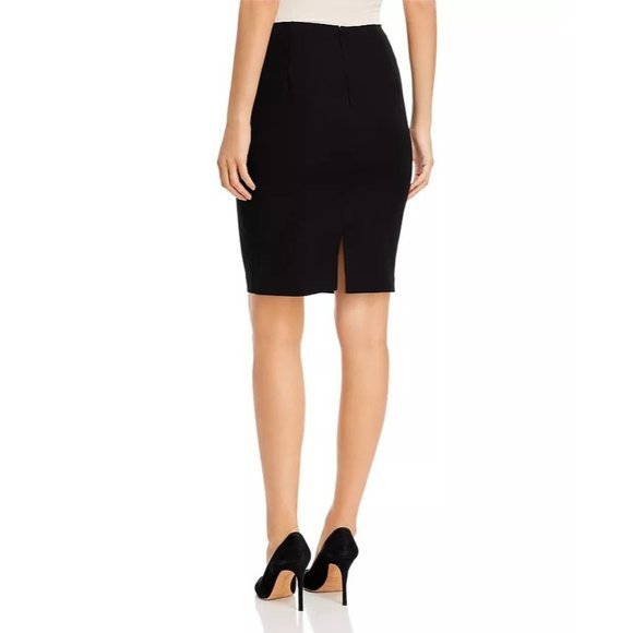 T TAHARI Pencil Skirt in Black - Size 10 - Picture 2 of 2